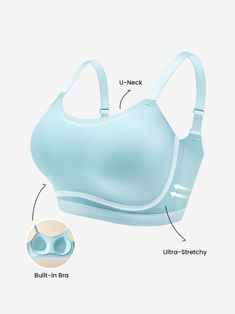 Plus Racerback Sports Bra