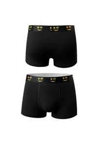 SHEIN Confezione da 5 pezzi di biancheria intima slip casual con stampe di cartoni animati per ragazzi pre-adolescenti