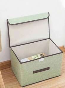1 Stück faltbare Stoffaufbewahrungsbox, Kleiderschrank Organizer für Unterwäsche, Socken, Kleidung, Schlafzimmer Aufbewahrungslösung, Heim-Dekoration, Kleiderschrank-Dekoration