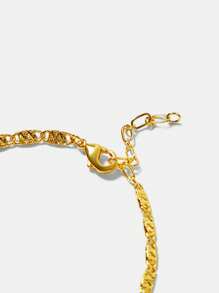 MOTF PREMIUM BRAZALETE DE CADENA GEOMÉTRICA VINTAGE
