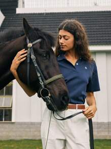 Briarwyn Summer Casual Simple Letter Embroidered Short Sleeve T-Shirt Summer 0utfits For Women Classy Outfits For Women