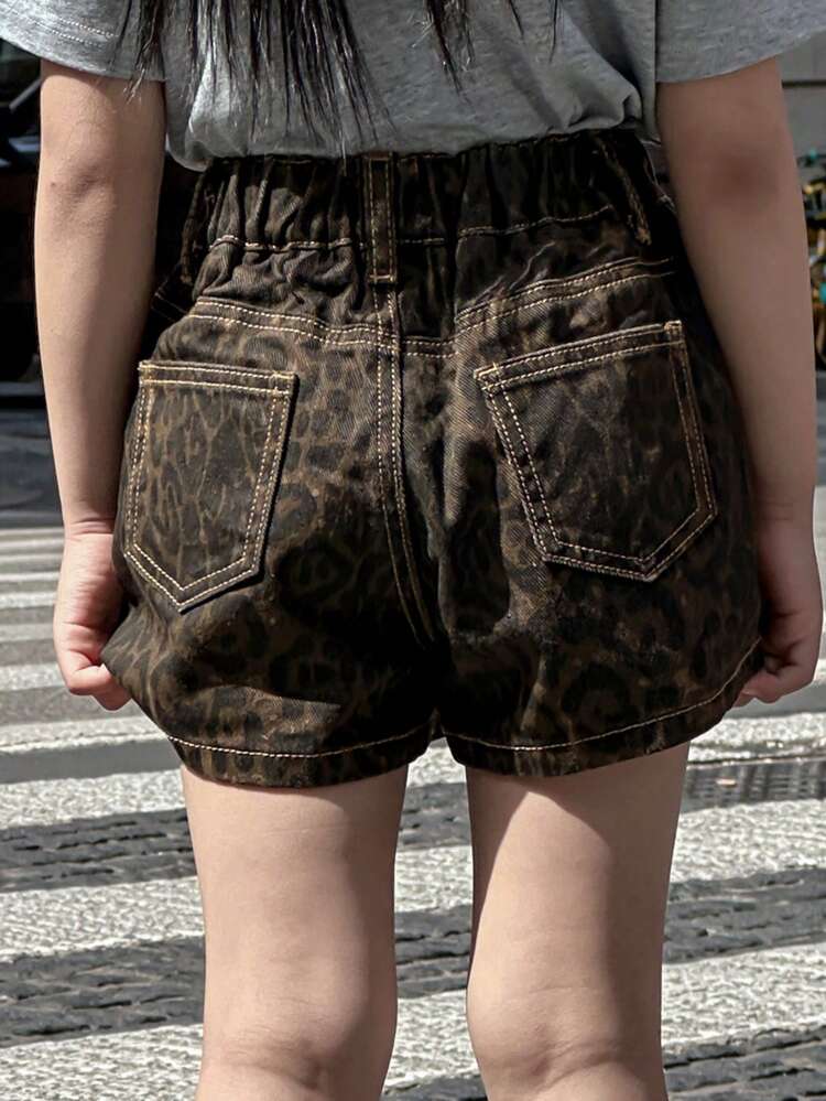 Young Girl Denim Shorts,Young Girl Summer