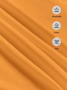 SHEIN Leap Crew 青少年男孩休闲简约圆领短袖 T 恤，适合夏季