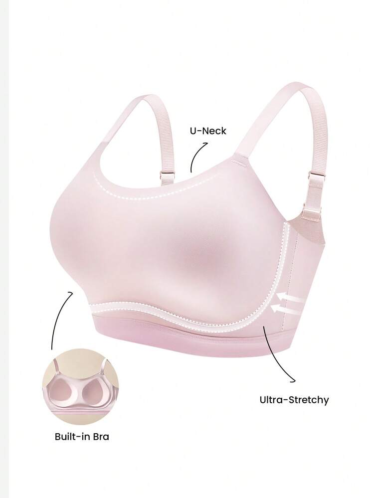 Plus Racerback Sports Bra
