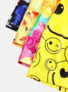 Ropa interior minimalista con estampado para niños preadolescentes