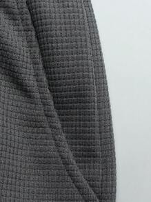 Manfinity Homme Set di polo e pantaloncini tinta unita da uomo, casual e minimalista per uso quotidiano