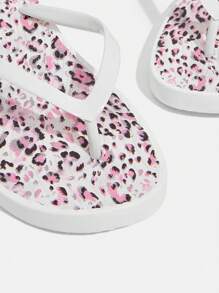 Sandali infradito neri alla moda da donna