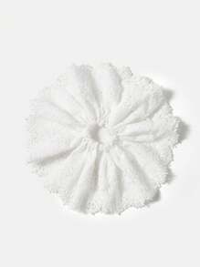 MOTF PREMIUM Coleteros para el cabello con diseño de copo de nieve blanco de 2 capas