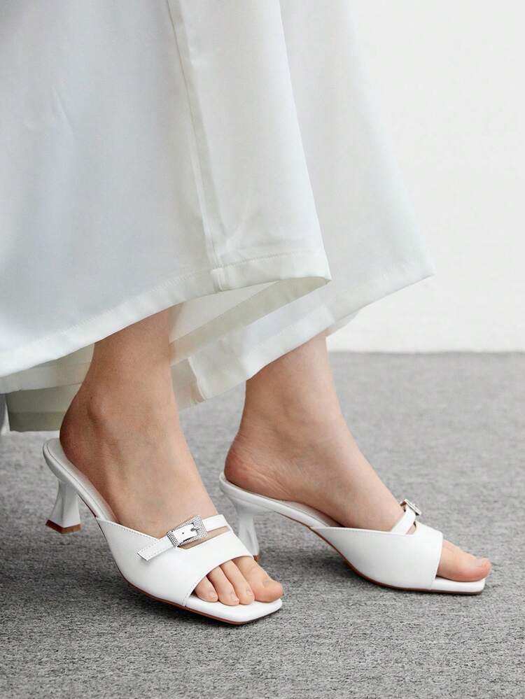 CUCCOO BIZCHIC Sandales à talons hauts transparentes PVC