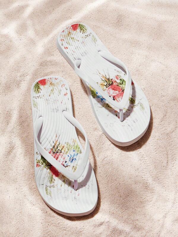 Women's Fashion Black Flip Flop Sandals