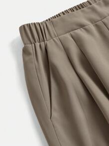 Girlism Pantalones anchos de tiro alto con pliegues para adolescentes, elegantes y versátiles para el diario, el casual y el streetwear, cómodos y con estilo, adecuados para volver al colegio, vacaciones familiares, picnics al aire libre en primavera y uso diario en diferentes ocasiones