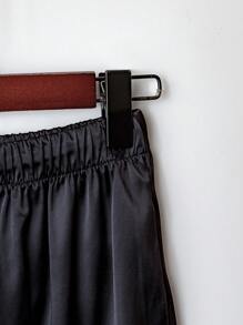 GlowEve Pantalones casuales de unicolor para mujer