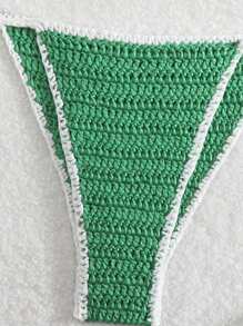 Swim Mod Women's Vacation Style Crochet Sunflower Cover Up, Cute & Stylish Crochet For Summer