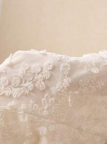 Poéselle Women's Solid Color Strapless Short Dress, Fashionable For Summer,Summer Dresses For Women	,Vacation Outfits Woman,Beach Outfits For Woman,Beach Vacation Outfits - White - View 7