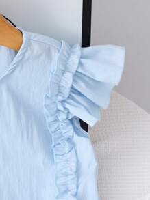 Vestido de niña de moda casual, lindo, con bordado de dibujos animados y parches, adecuado para uso diario y salidas de primavera/verano - Multicolor - Ver 6