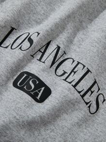 3件套男士夏季字母印花松紧腰睡裤短裤