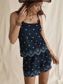 Wildy Conjunto de dos piezas para uso diario, ropa de verano para mujer, conjuntos chic de estilo bohemio para vacaciones y día de la madre