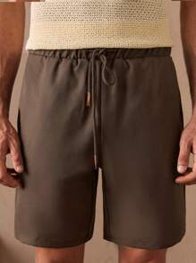 Manfinity VCAY Men Drawstring Waist Shorts