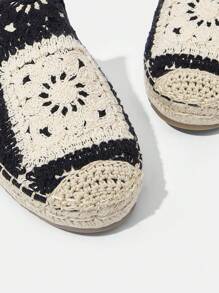 Styleloop Cuccoo 女士假日休闲拼色镂空平底穆勒鞋 - 黑色 - 查看 3