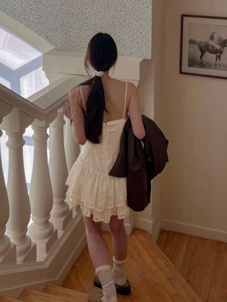 Women's Summer Holiday Patchwork Strap Mini Dress Cruise Outfit For Women Boho