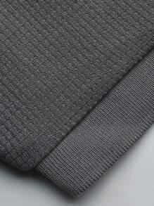 Manfinity Homme Set di polo e pantaloncini tinta unita da uomo, casual e minimalista per uso quotidiano