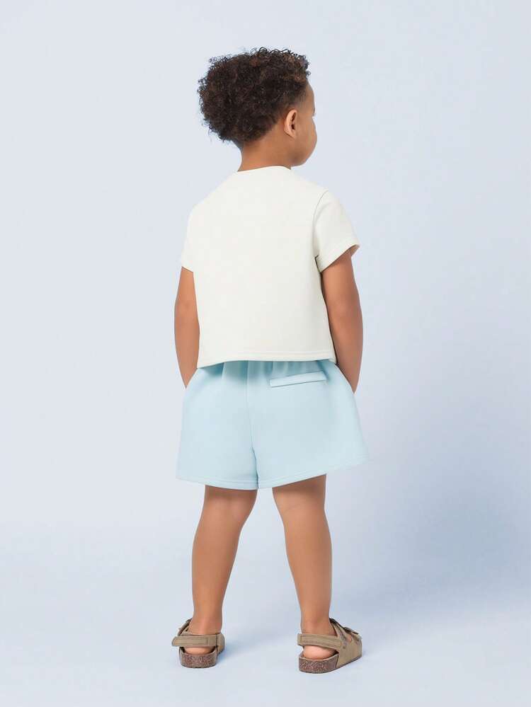 Oversized Boys T-Shirt Short Co-Ord Set