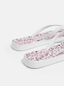 Sandali infradito neri alla moda da donna