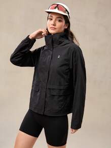 OutZeal Women's Water-Resistant Lightweight Packable Hat Outdoor Rainshell Jacket Hiking Camping