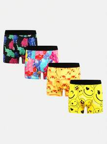 Ropa interior minimalista con estampado para niños preadolescentes