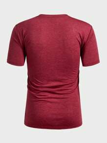 EASEVO 2-Pack Plus Size Men's Casual Round Neck Knit Short Sleeve T-Shirts Tee, Suitable For Summer, School