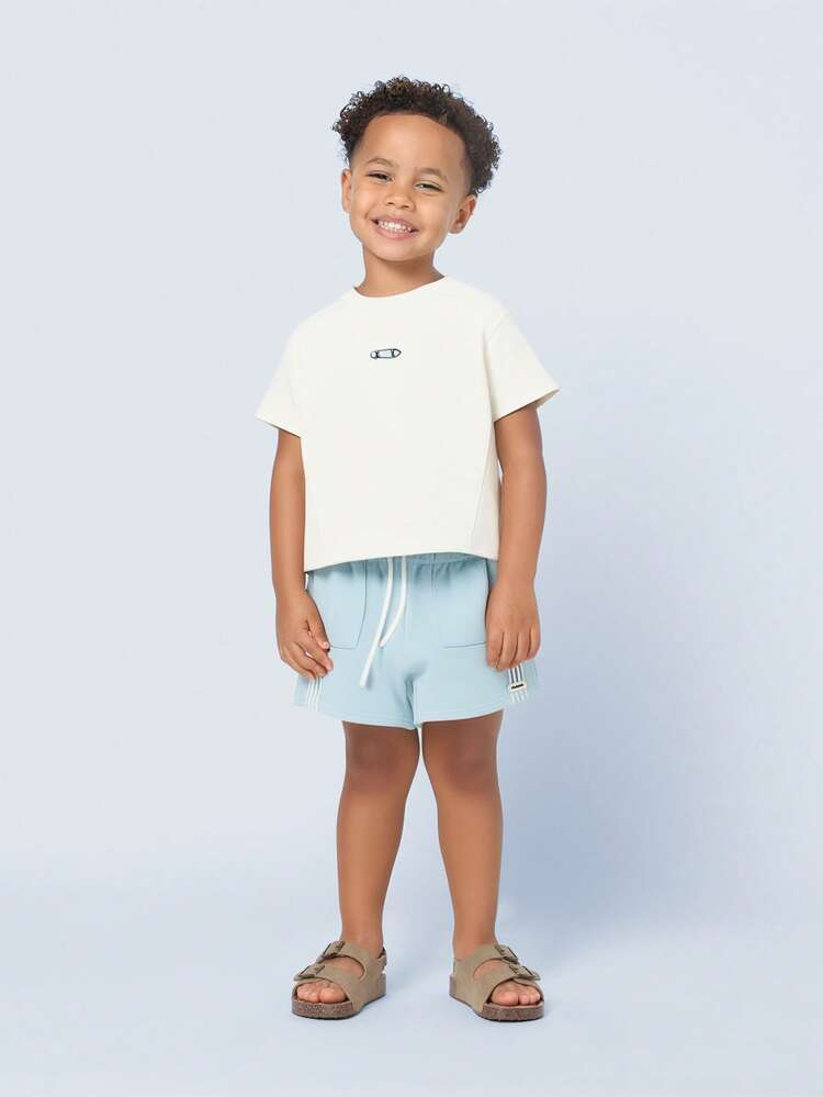 Oversized Boys T-Shirt Short Co-Ord Set