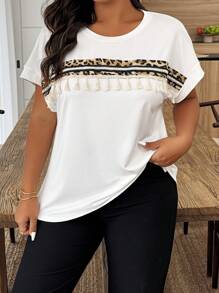 Weeklong 大码圆领短袖T恤，夏季时尚