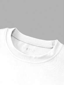 Slouenne Slouenne Woman Riding Horse Embroidered Graphic Fitted Round Neck T-Shirt - White - View 4
