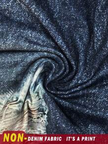 EMERY ROSE 休闲复古宽松大码紧身裤，适合秋冬季 - 彩色 - 查看 8