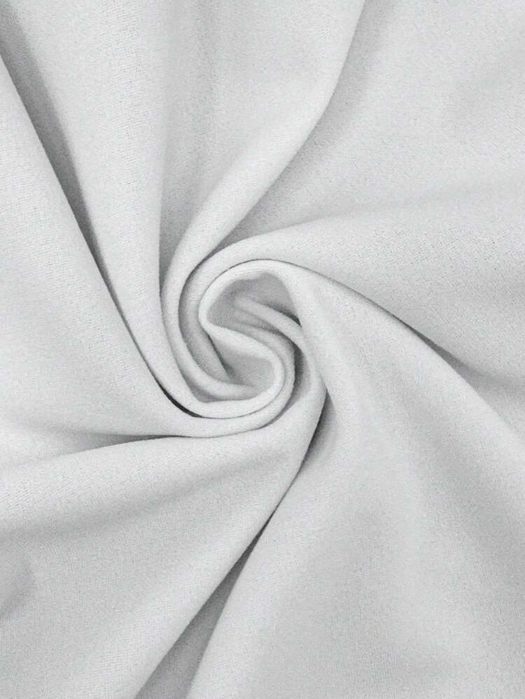 Vestido corto ajustado de mujer con cuello asimétrico y unicolor elegante, vestidos blancos de verano para mujer, ropa bohemia, atuendos de verano, atuendo de vacaciones para mujer en primavera y verano