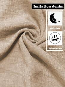 GlowEve 1 件女士优雅不对称荷叶边吊带背心 - 卡其色 - 查看 6