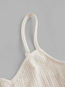 SHEIN Girlism Lässiges, minimalistisches, bequemes Camisole-Kleid in A-Linie mit taillierter Taille für Tween-Mädchen