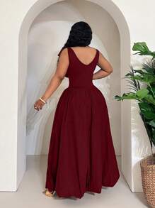 Maweii 女士休闲碎花细肩带连衣裙，简约百搭