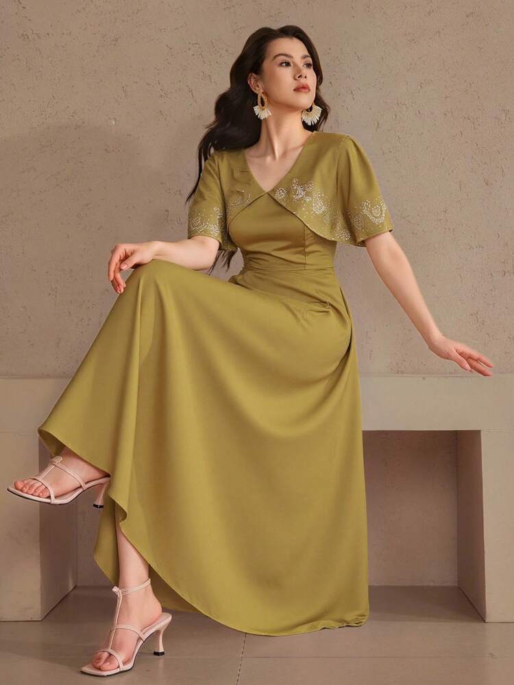 New Arrival Elegant Mid-Long Women's Summer Sundress, Formal Women Dress Cocktail Dress