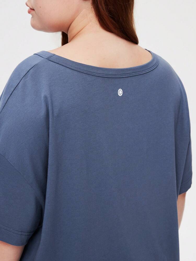 Damski, plus-size, miękki, 100% czystej bawełny, podstawowy, swobodny i sportowy, z okrągłym dekoltem, krótkim rękawem i szortami, przewiewny komplet piżamy, sportowy, swobodny, wygodny, aktywny, spodnie z kieszeniami, bielizna jako odzież wierzchnia, odpowiedni również dla nastolatek i dzieci, zestaw bokserek, zestawy na wiosnę i lato