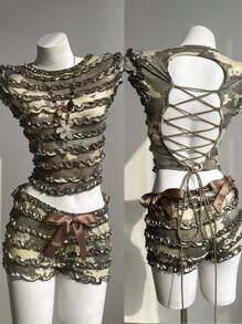 Easelle Women Two Pieces Outfits For Daily Wear
