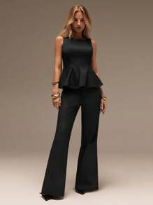 SHEIN Forever 21 春夏女士浪漫/舞会/正式/生日/90 年代/商务休闲/优雅/西部装/外出/时尚/休闲/Y2K/俱乐部/办公室/鸡尾酒会/复古/狂欢/有趣/优雅/老钱/街头服饰/度假/乡村音乐会/工作/端庄/春假/单身派对/音乐会/坏人/基本款/毕业/喇叭裤，秋季