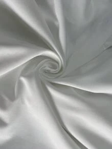 Flirla Camiseta informal de manga de murciélago con bloques de color, talla grande, verano - Blanco y Negro - Ver 3