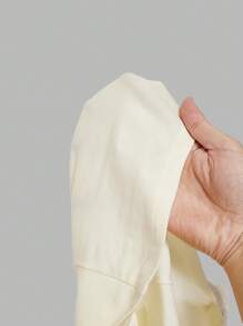 SHEIN MOD 简约优雅镂空蝴蝶结吊带背心，女士夏季上衣，生日上衣，女士休闲上衣，女士夏季上衣 - 杏色 - 查看 5