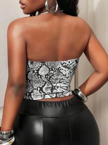 BamGleam Top bandeau para mujer, diseño de moda adecuado para el verano