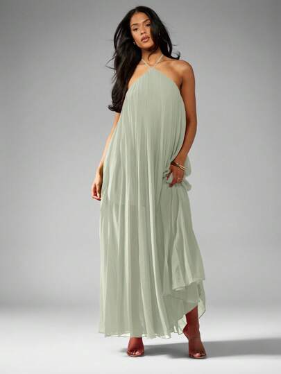 chinese dress ladies Morris Open Back Gown
