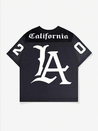 Goth T-shirt décontracté à col en V, imprimé à la mode, à manches courtes, été