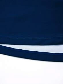 Manfinity Swimmode Men's Holiday Beach Gradient Letter Print Surfing T-Shirt - Multicolor - View 5