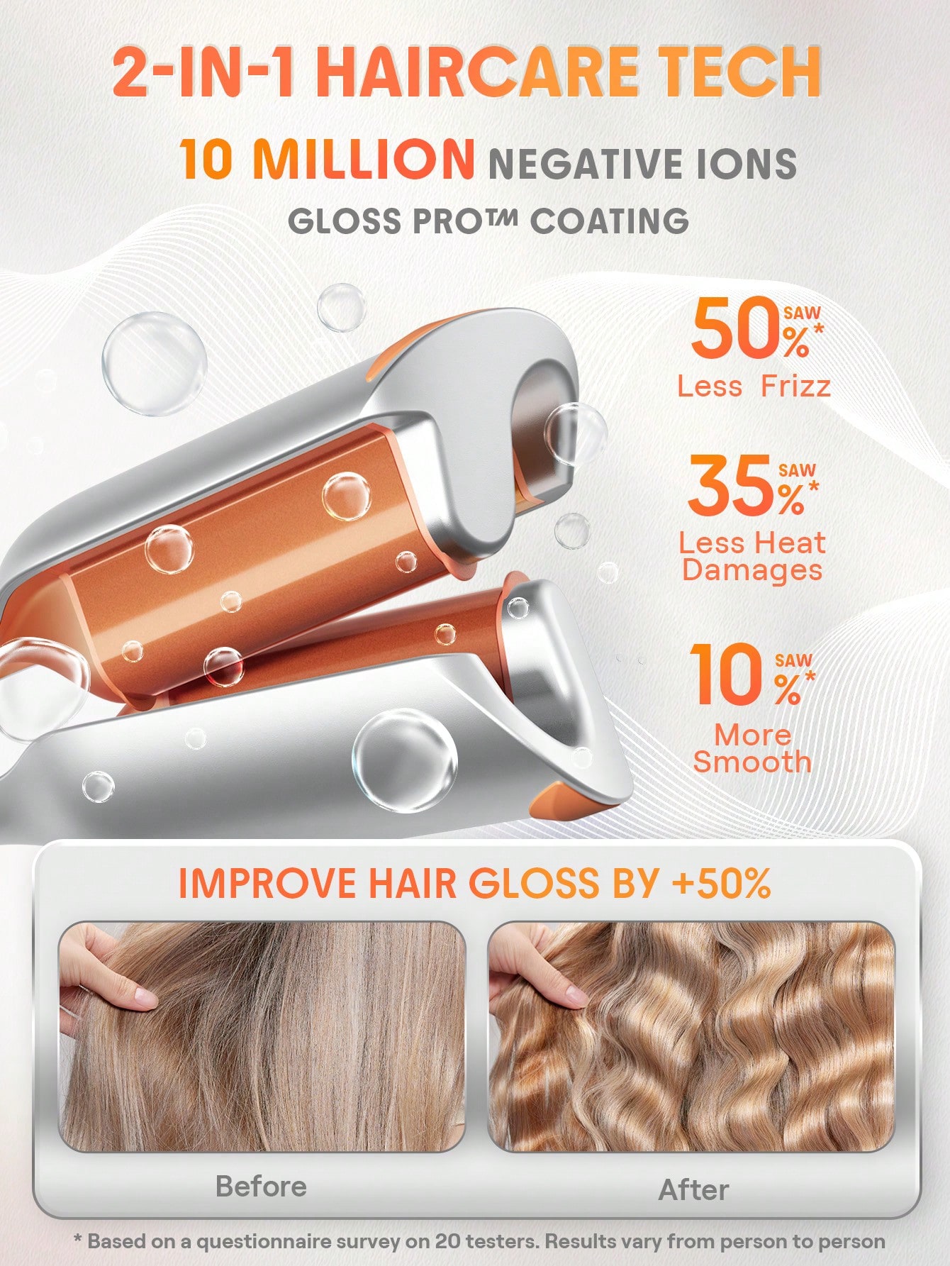 Beach Babe Hair Waver-25mm US Plug 8
