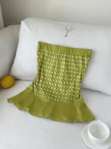 SHEIN Unity Women's Fashionable Sleeveless/Strapless Top, Suitable For Summer - Green - View 2